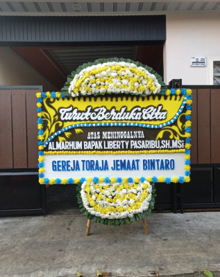 Papan Bunga Duka di Purworeja Klampok